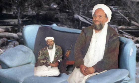 in laden costume bin laden vs. as Osama Bin Laden and his